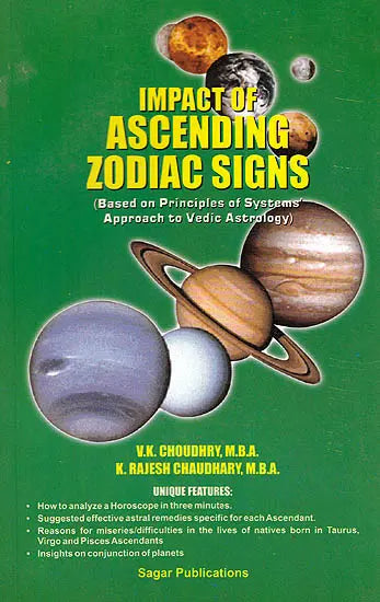 Impact of Ascending Zodiac Signs (Based on Principles of Systems Approach to Vedic Astrology) [English] By VK Choudhary & K Rajesh Choudhary - Retail Maharaj