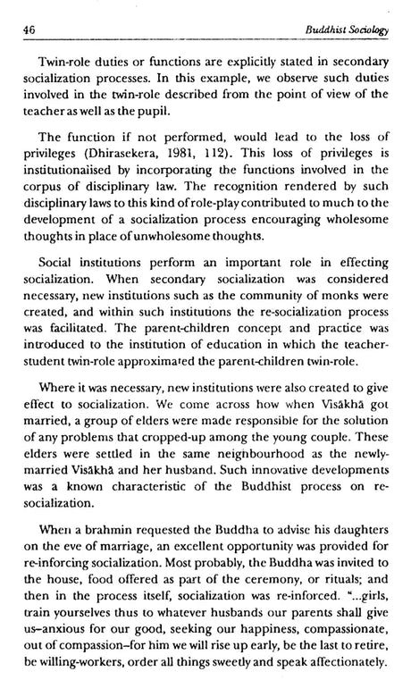 Buddhist Sociology (Bibliotheca Indo-Buddhica Series No 117) - Retail Maharaj