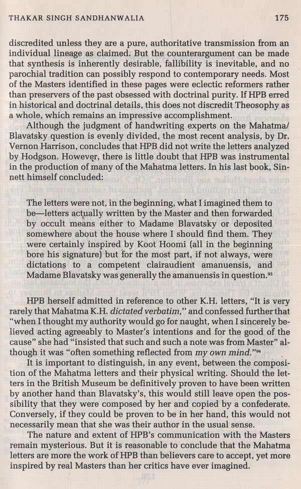 The Masters Revealed–Madame Blavatsky and the Myth of the Great White Lodge - Retail Maharaj