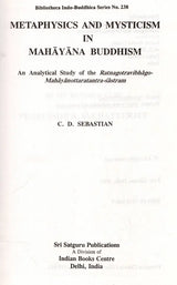 Metaphysics and Mysticism in Mahayana Buddhism [UNABRIDGED] - Retail Maharaj