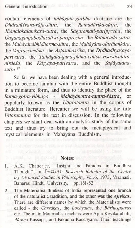 Metaphysics and Mysticism in Mahayana Buddhism [UNABRIDGED] - Retail Maharaj