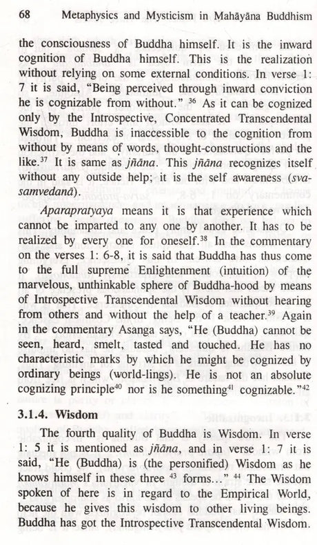 Metaphysics and Mysticism in Mahayana Buddhism [UNABRIDGED] - Retail Maharaj