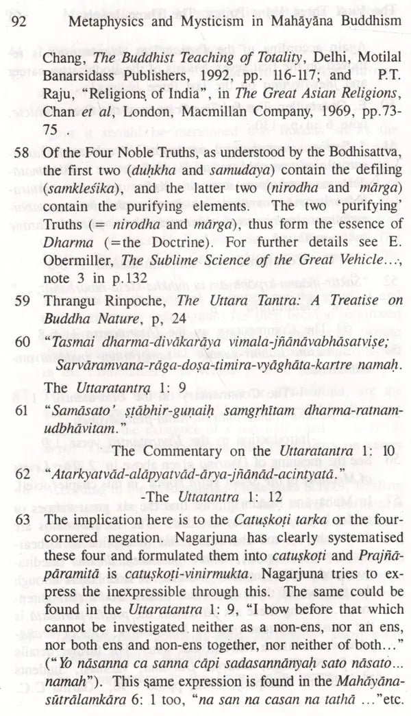 Metaphysics and Mysticism in Mahayana Buddhism [UNABRIDGED] - Retail Maharaj