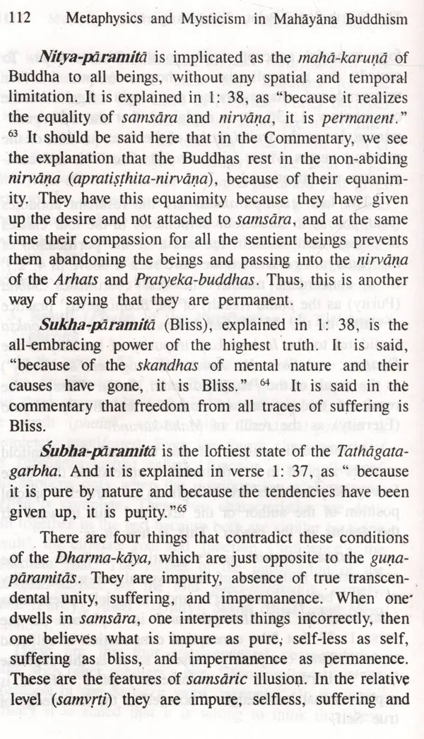 Metaphysics and Mysticism in Mahayana Buddhism [UNABRIDGED] - Retail Maharaj