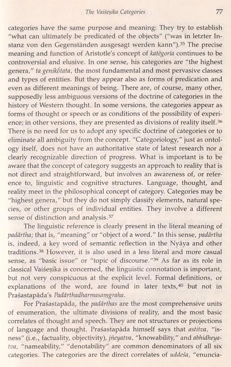 On Being and What there is–Classical Vaisesika and the History of Indian Ontology - Retail Maharaj