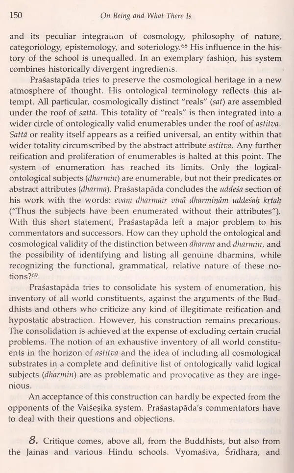 On Being and What there is–Classical Vaisesika and the History of Indian Ontology - Retail Maharaj