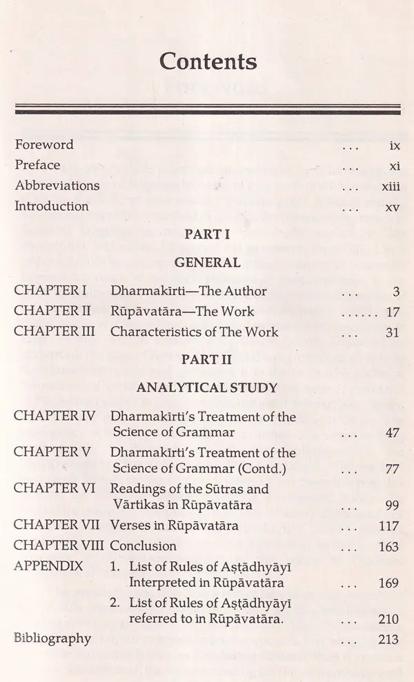 Dharmakirti's Rupavatara: A Critical Study - Retail Maharaj