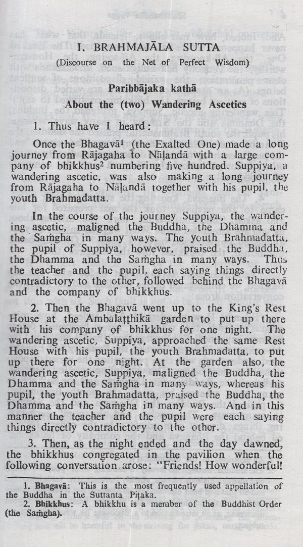 Ten Suttas from Digha Nikaya (Long Discourses of the Buddha) - Retail Maharaj