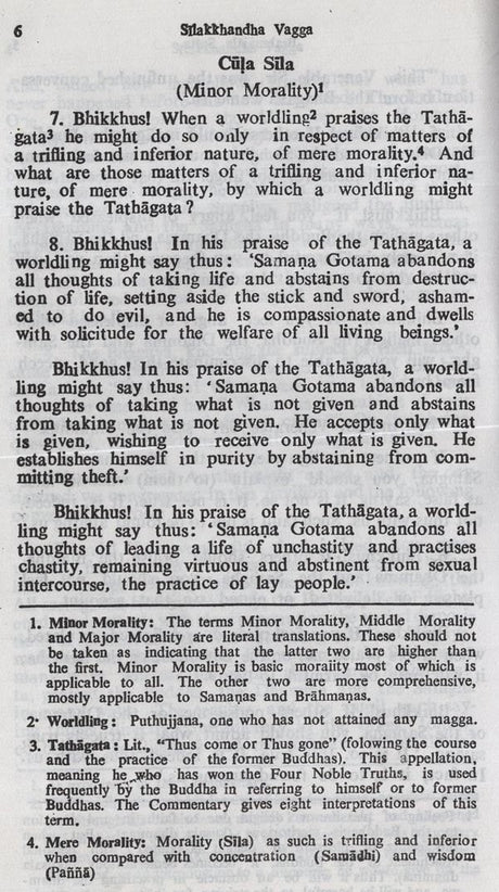 Ten Suttas from Digha Nikaya (Long Discourses of the Buddha) - Retail Maharaj