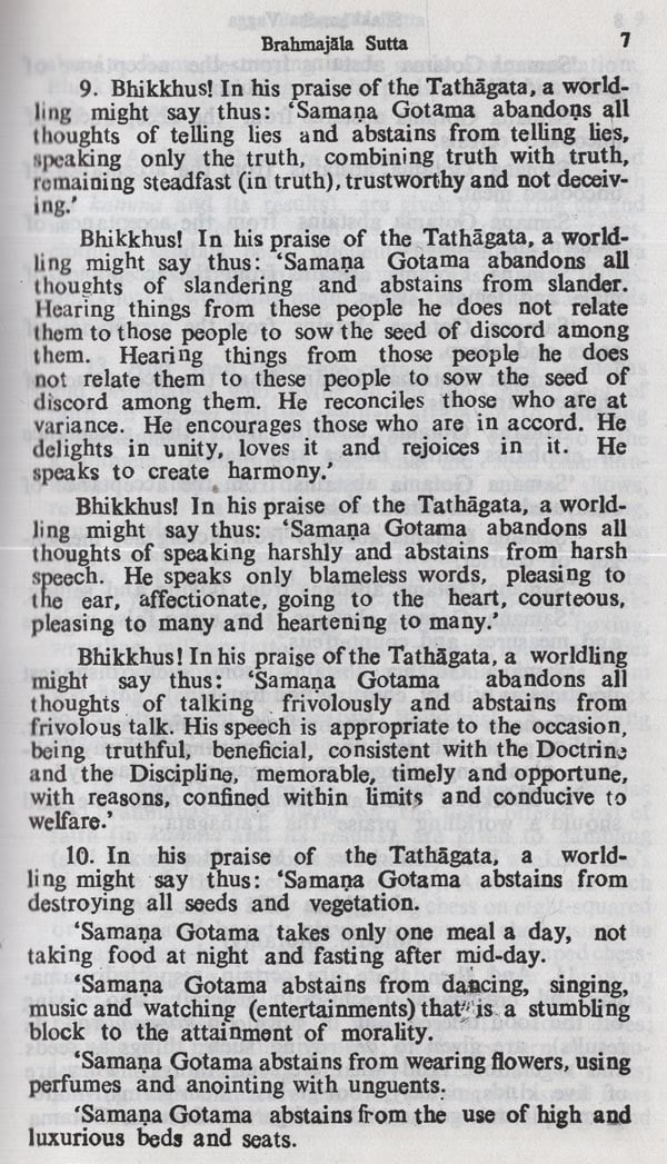 Ten Suttas from Digha Nikaya (Long Discourses of the Buddha) - Retail Maharaj