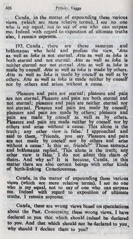 Ten Suttas from Digha Nikaya (Long Discourses of the Buddha) - Retail Maharaj