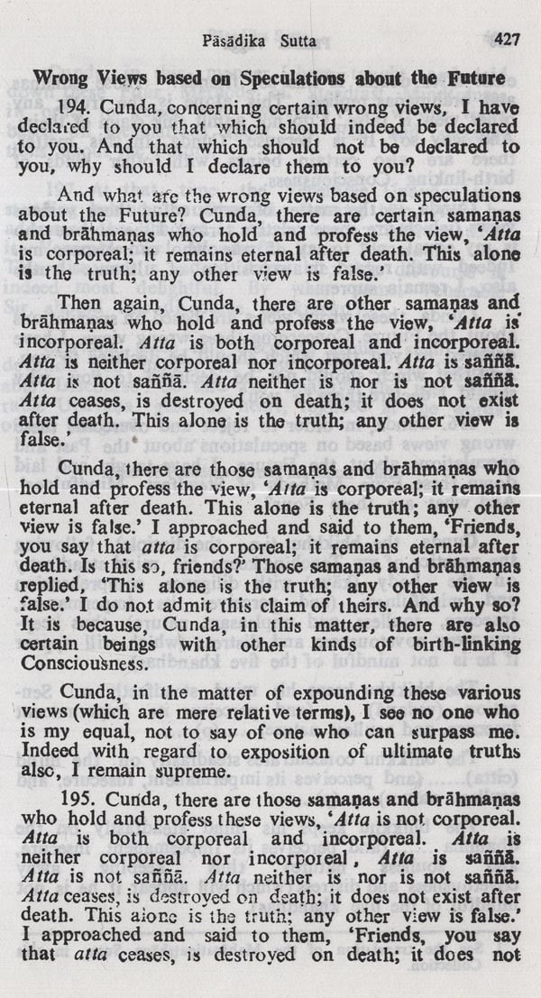 Ten Suttas from Digha Nikaya (Long Discourses of the Buddha) - Retail Maharaj