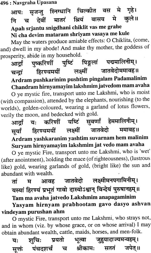 Navagraha Upasana: Shanti Padhati with Transliterated Mantras and English Translation (Sanskrit Text Transliteration with English Translation) - Retail Maharaj
