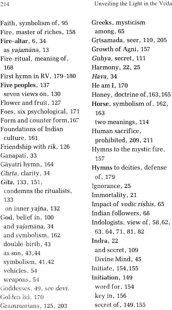 Unveiling the Light in the Vedas–T.V. Kapali Sastry/Complied from Siddhanjana and Other Essays on the Veda - Retail Maharaj