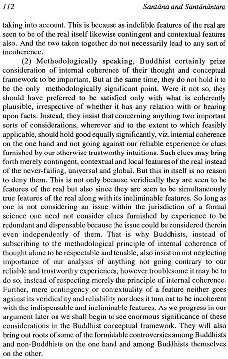 Santana and Santanantara: An Analysis of the Buddhist Perspective Concerning Continuity, Transformation and Transcendence and the Basis of an ... psycholo (Bibliotheca Indo-Buddhica Series) - Retail Maharaj
