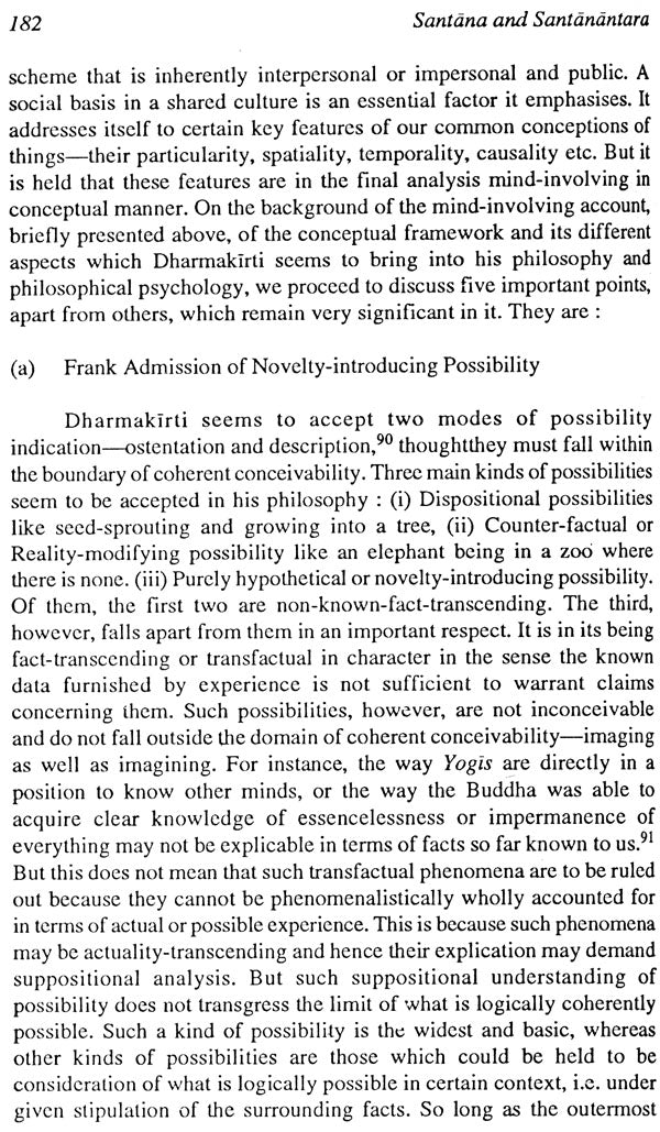 Santana and Santanantara: An Analysis of the Buddhist Perspective Concerning Continuity, Transformation and Transcendence and the Basis of an ... psycholo (Bibliotheca Indo-Buddhica Series) - Retail Maharaj
