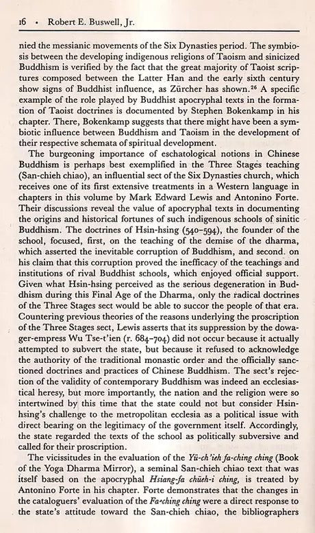 Chinese Buddhist Apocrypha - Retail Maharaj