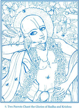 Lord Sri Krishna Chaitanya Mahaprabhu Visits Vrindavana (Coloring Book) - Retail Maharaj