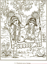 Krishna & Balarama in Vrindavana (Coloring Book) - Retail Maharaj