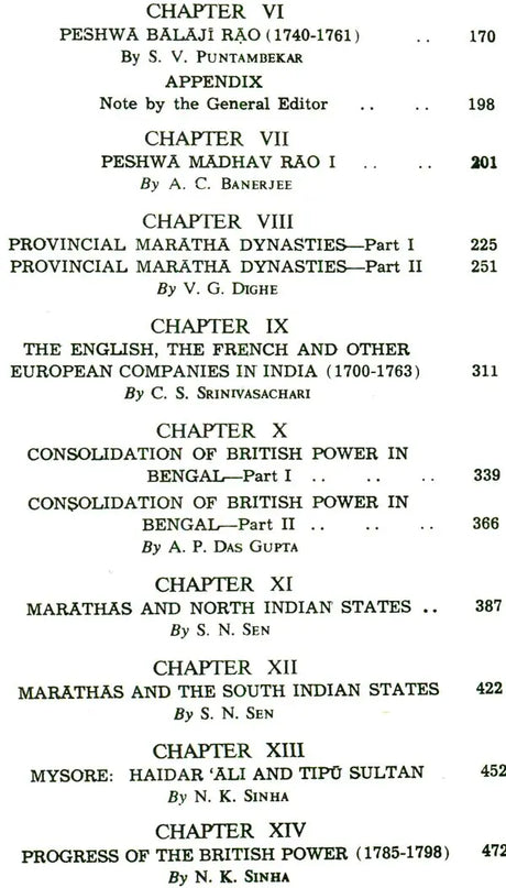 The Maratha Supremacy: The History and Culture of the Indian People (Volum VIII) - Retail Maharaj