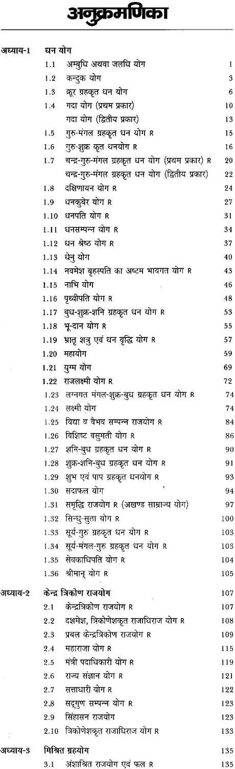 योग पारिजात (धन योग) - Yoga of Money - Retail Maharaj