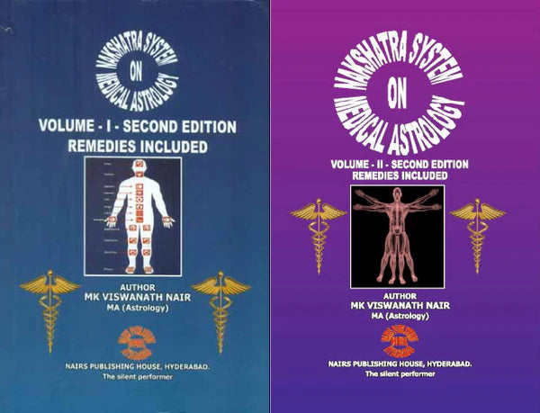Nakshatra System on Medical Astrology (2 Volumes Set) [English] - Retail Maharaj