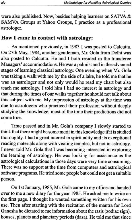 Methodology for Handling Astrological Queries (Diverse Case Studies Analyzed Through Systems Approach for Interpreting Horoscopes) - Retail Maharaj