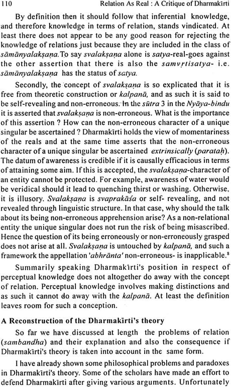 Relation as real: A critique of Dharmakirti (Bibliotheca Indo-Buddhica series) - Retail Maharaj