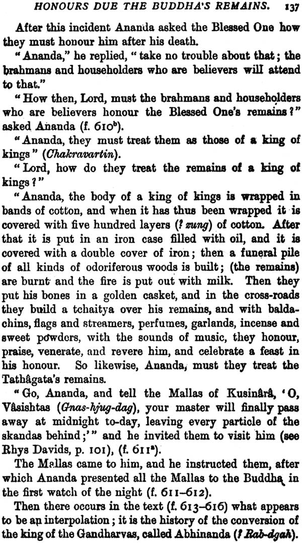 Life of the Buddha and the Early History of His Order - Retail Maharaj