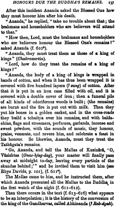 Life of the Buddha and the Early History of His Order - Retail Maharaj