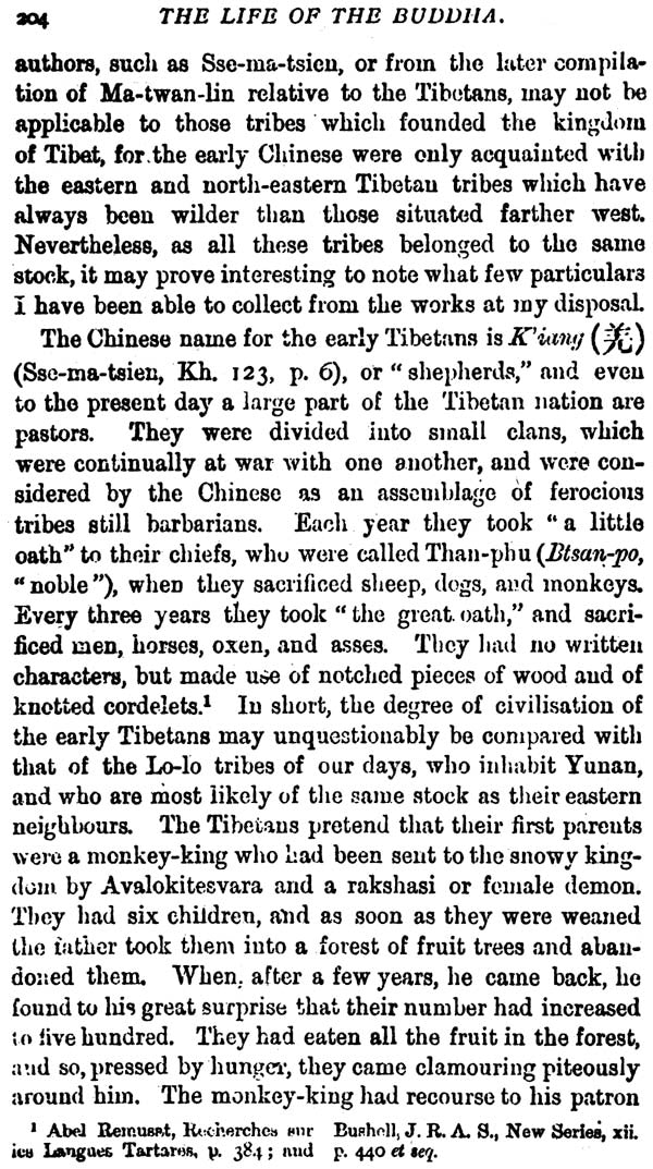 Life of the Buddha and the Early History of His Order - Retail Maharaj