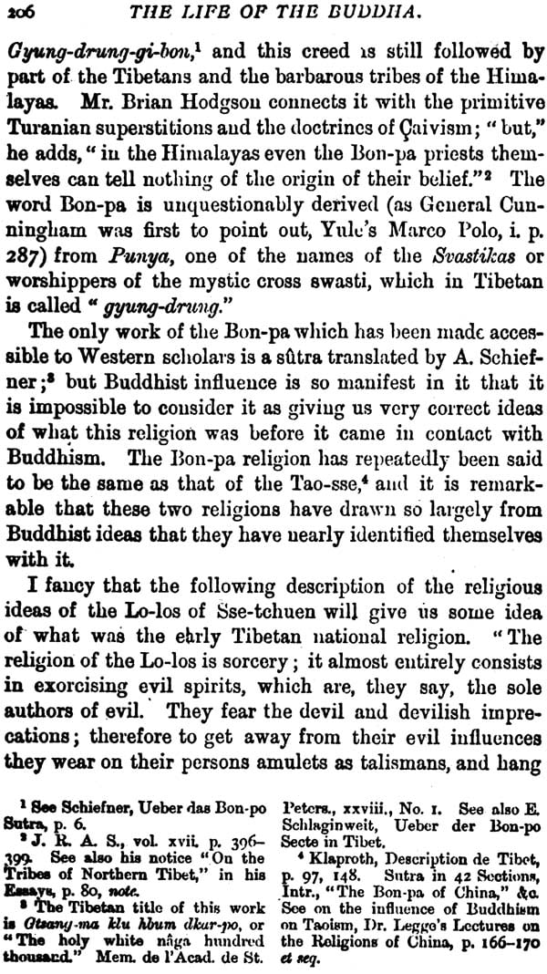 Life of the Buddha and the Early History of His Order - Retail Maharaj