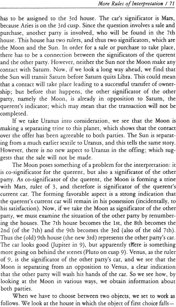 Handbook of Horary Astrology