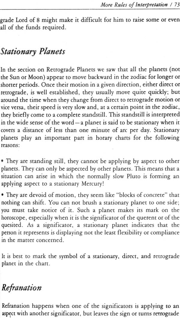 Handbook of Horary Astrology
