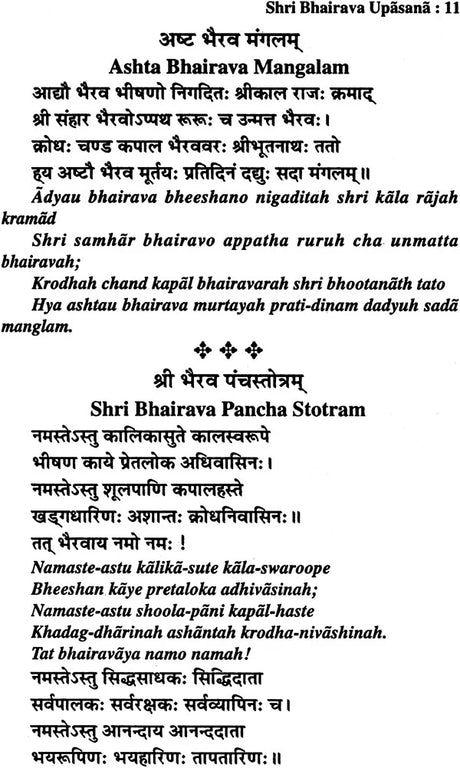 Shri Bhairava Upasana - Retail Maharaj