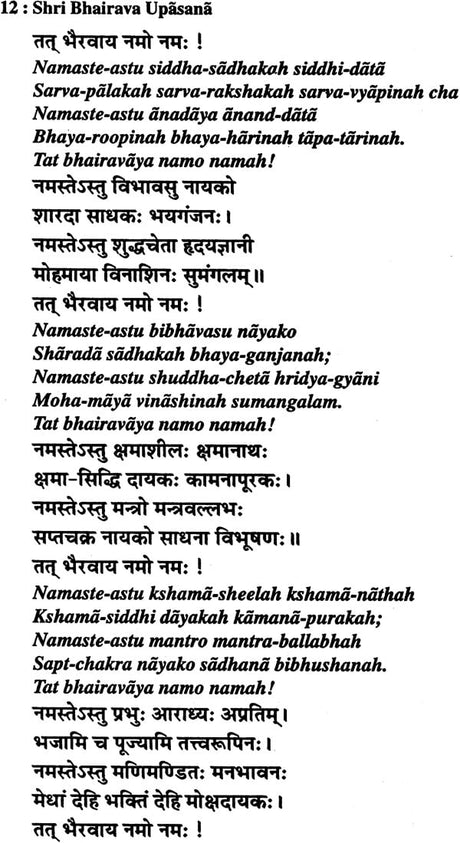 Shri Bhairava Upasana - Retail Maharaj