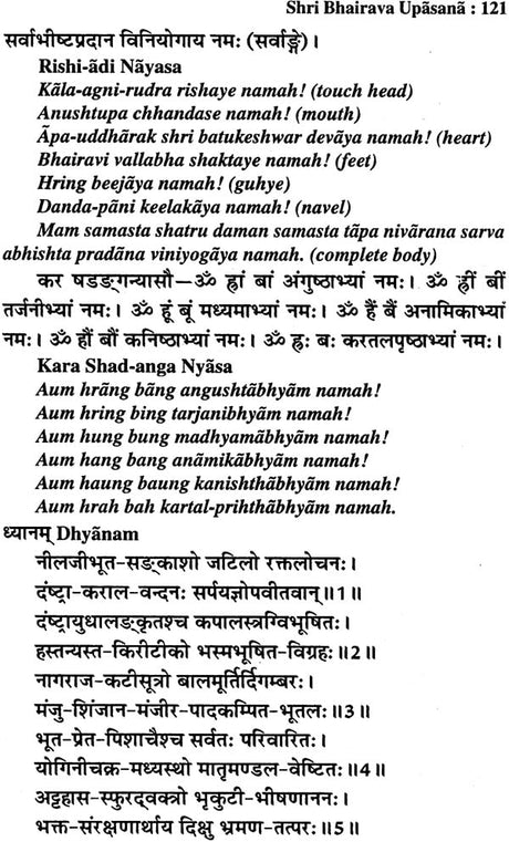 Shri Bhairava Upasana - Retail Maharaj