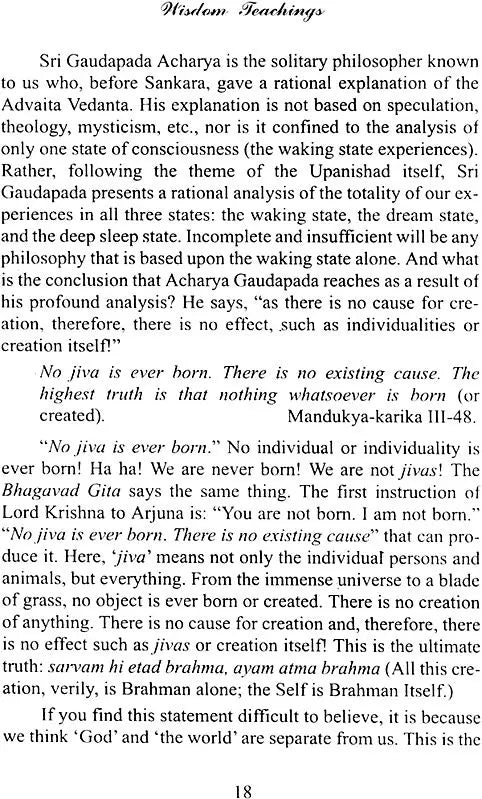 Wisdom Teachings from The Mandukya Upanishad - Retail Maharaj