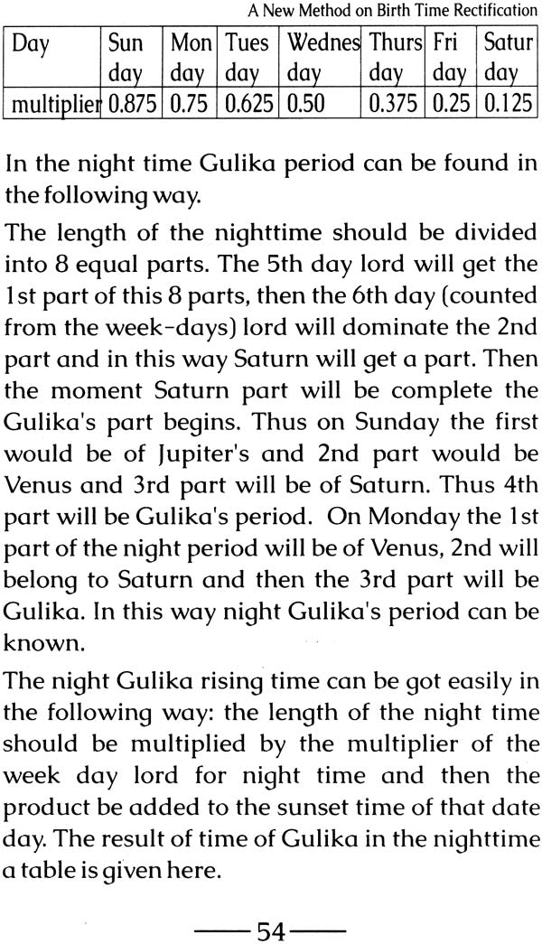 A New Method on Birth Time Rectification: Astrology of Sadhu Paddathi