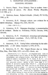 Harappan Bibliography (An Old and Rare Book) - Retail Maharaj