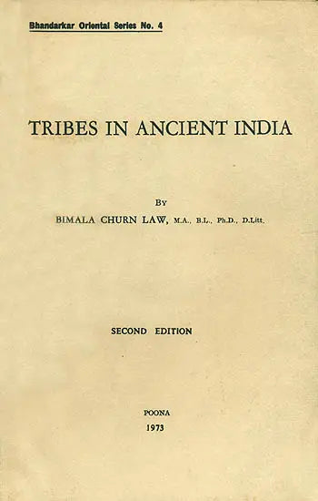 Tribes in Ancient India (An Old and Rare Book) - Retail Maharaj