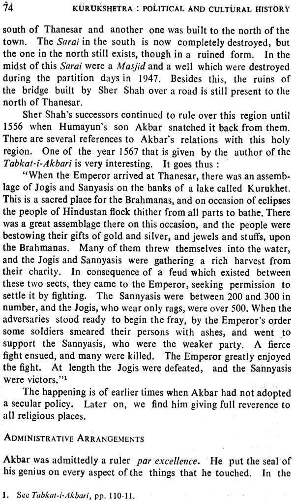 Kurukshetra - Political and Cultural History (An Old Book) - Retail Maharaj