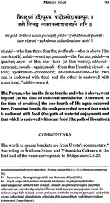 Purusa-Sukta: The Most Ancient Vedic Hymn (With the Commentary of Saunaka) - Retail Maharaj