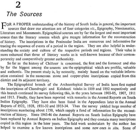 Chittoor Through The Ages (An Old and Rare Book) - Retail Maharaj