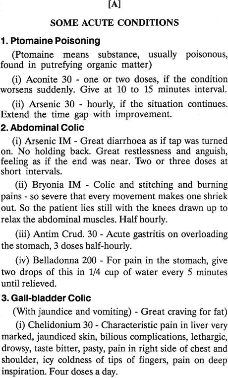 Homoeopathic (Home Prescriptions) - Retail Maharaj