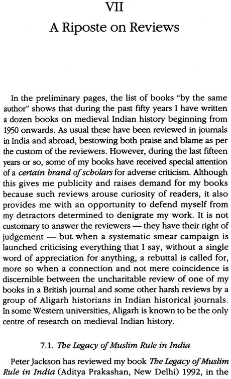 Theory and Practice of Muslim State in India - Retail Maharaj