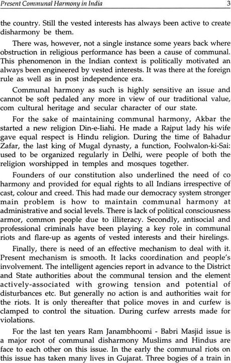 History of Communal Harmony in India - Retail Maharaj