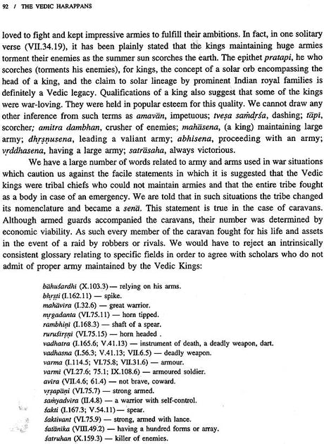 The Vedic Harappans - Retail Maharaj