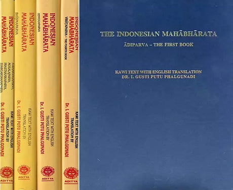 Indonesian Mahabharata - A Rare Book (Set of 5 Volumes) - Retail Maharaj
