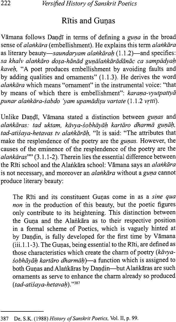 Versified History of Sanskrit Poetics: The Soul is Rasa - Retail Maharaj